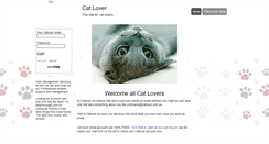 Desktop Screenshot of catlover.com.au