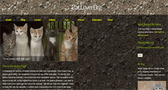 Desktop Screenshot of catlover.org